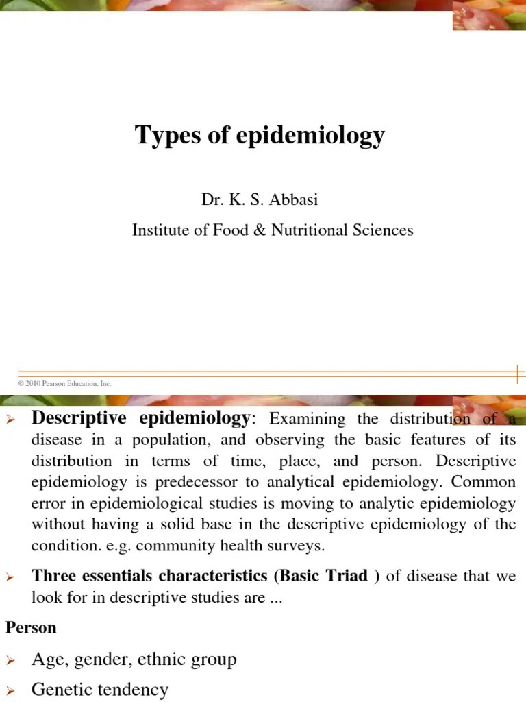 Types Of Epidemiology | PDF | Infection | Epidemiology