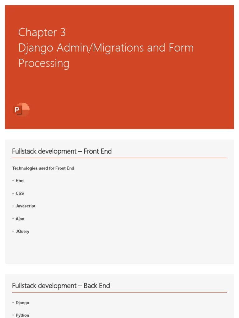Full Stack Development-Module 3 | PDF | Model–View–Controller | Databases