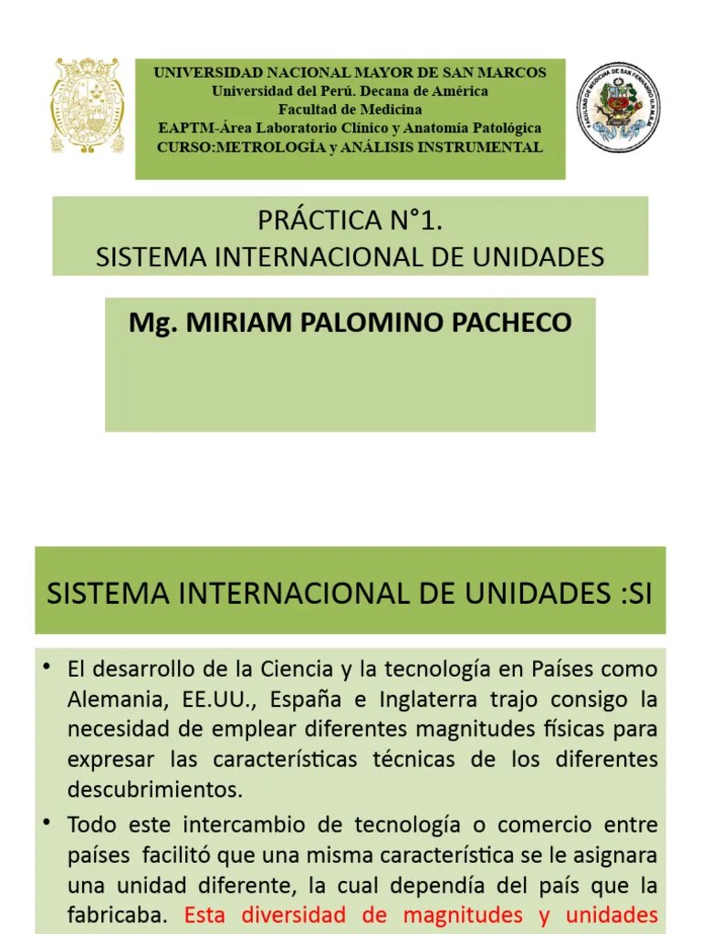 Sistema Internacional De Unidades | PDF | Sistema Internacional De Unidades | Medición