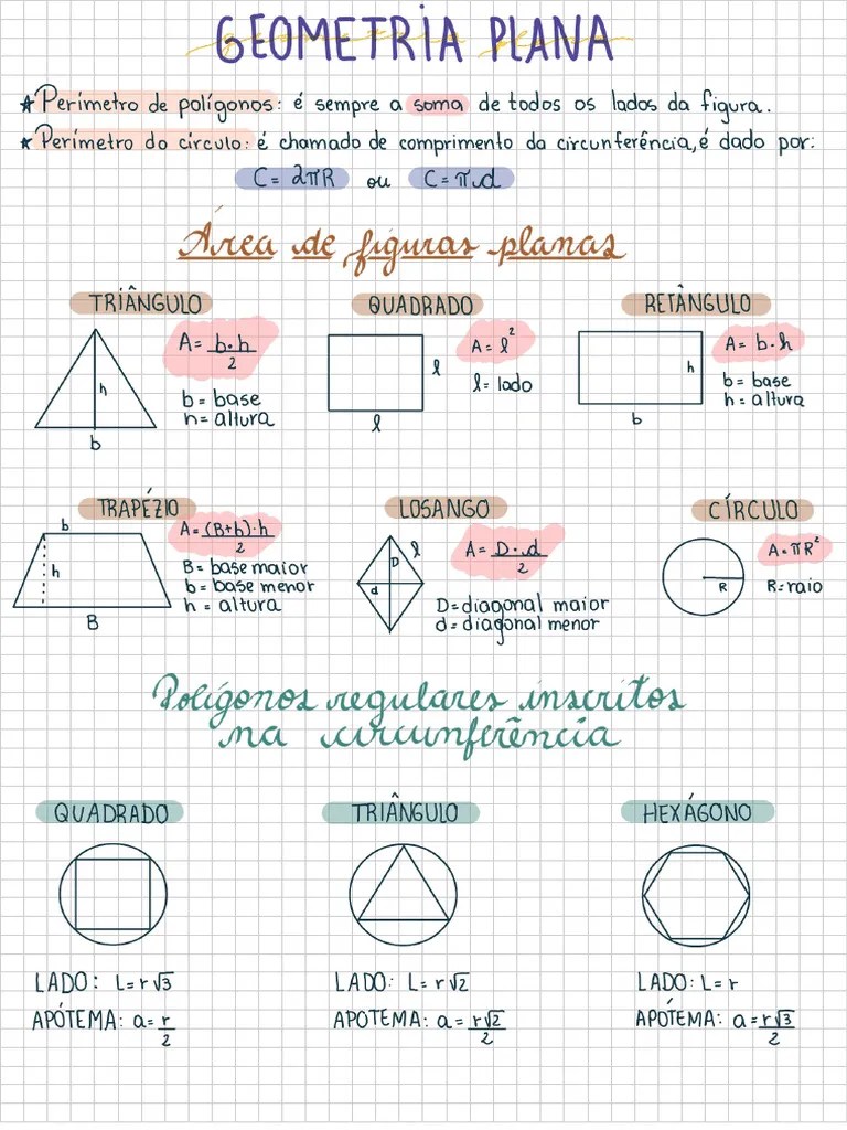 Geometria Plana | PDF