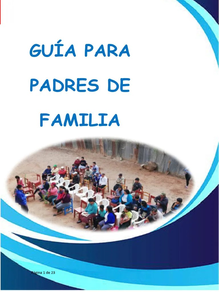 GUIA DE PADRES DE FAMILIA TRABAJO | PDF | Escuelas | Aprendizaje