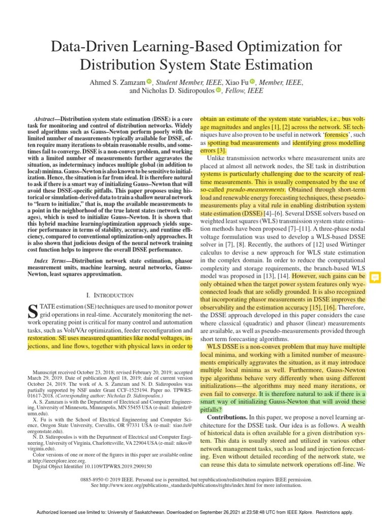 2019-Data-Driven_Learning-Based_Optimization_for_Distribution_System ...