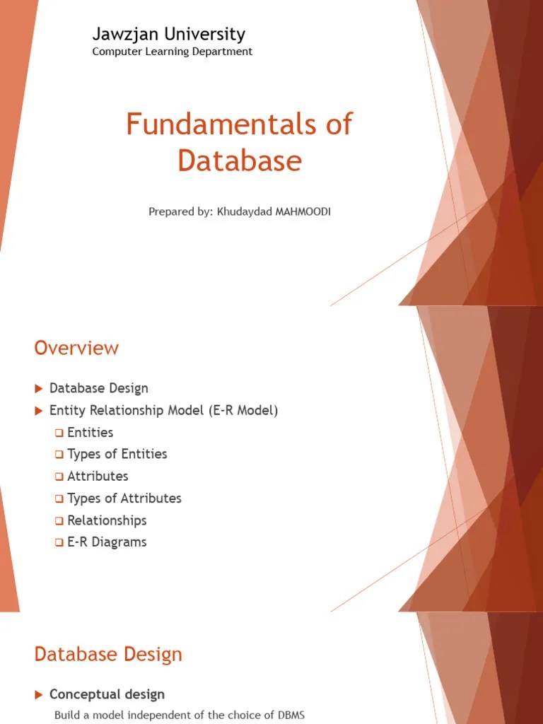 FDB Lecture03 | PDF | Databases | Database Design