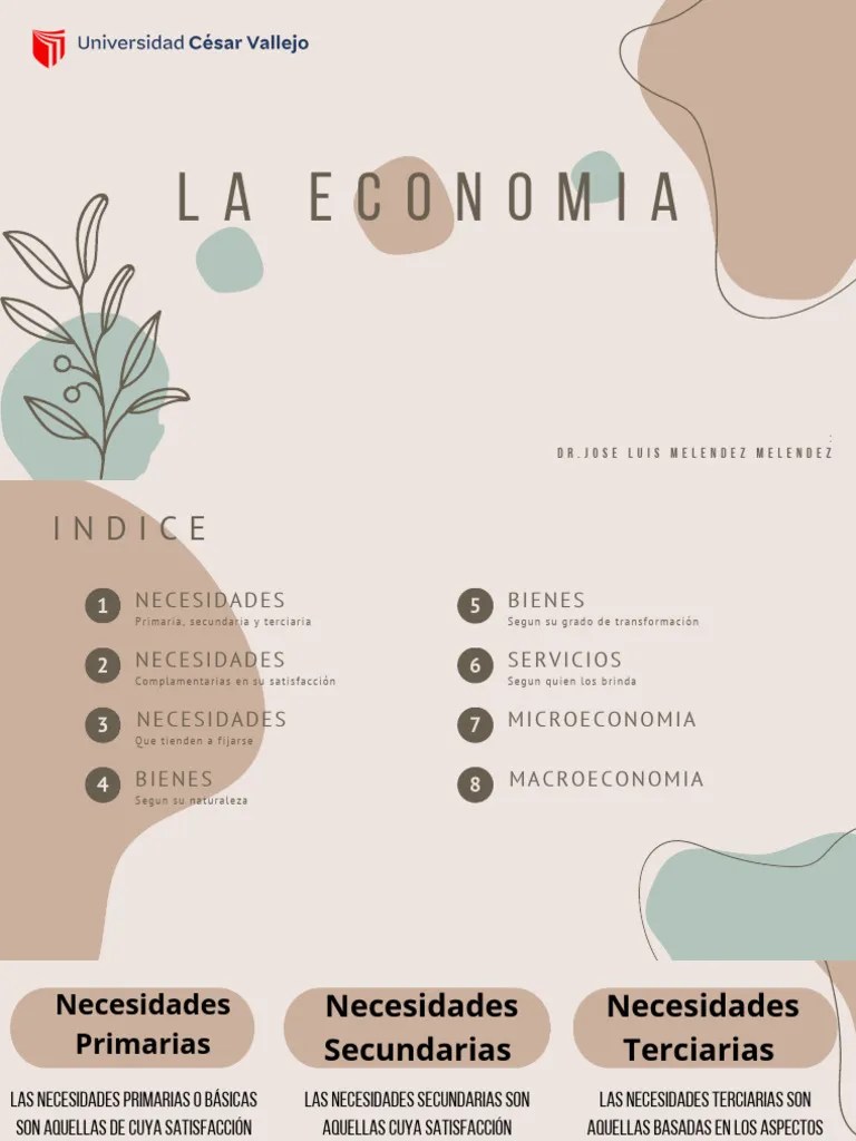 La Economia | Descargar Gratis PDF | Bienes | Ciencias Económicas
