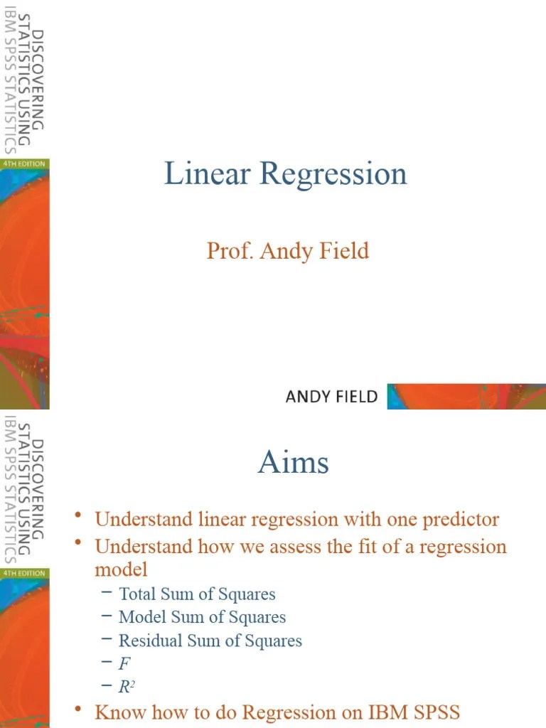 Ch08 - Linear Regression | PDF | Errors And Residuals | Regression Analysis