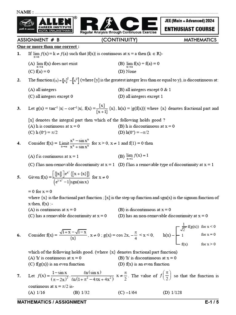 Continuity | PDF | Function (Mathematics) | Algebra