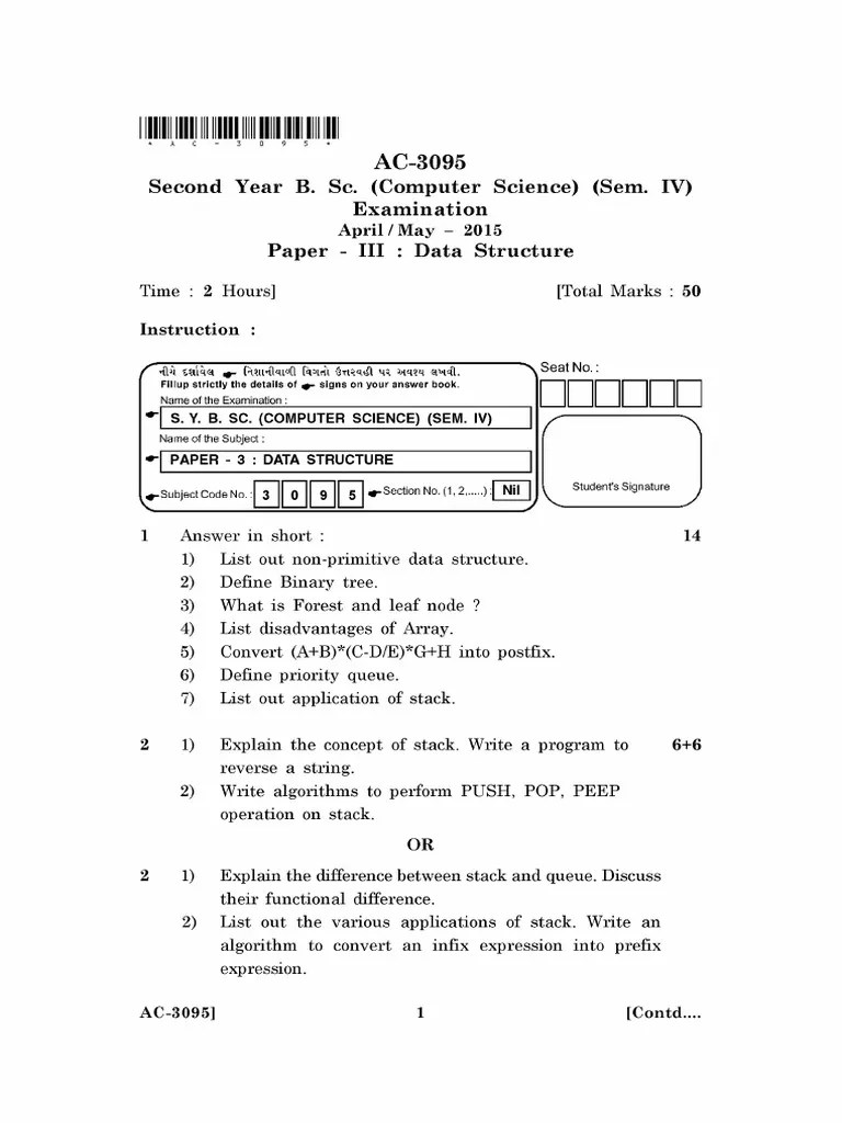 Data Structure | PDF