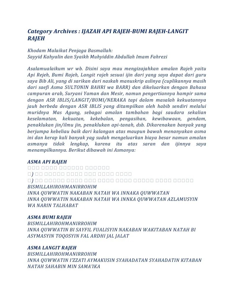 Berita Tv Malaysia Asma Sunge Rajeh Lengkap Salaamun qoulam mir robbir rohiim.