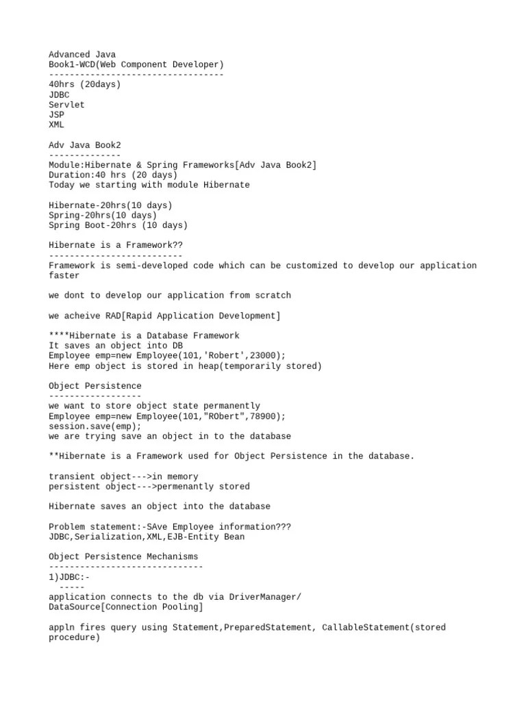 Hibernate | PDF | Inheritance (Object Oriented Programming) | Class ...
