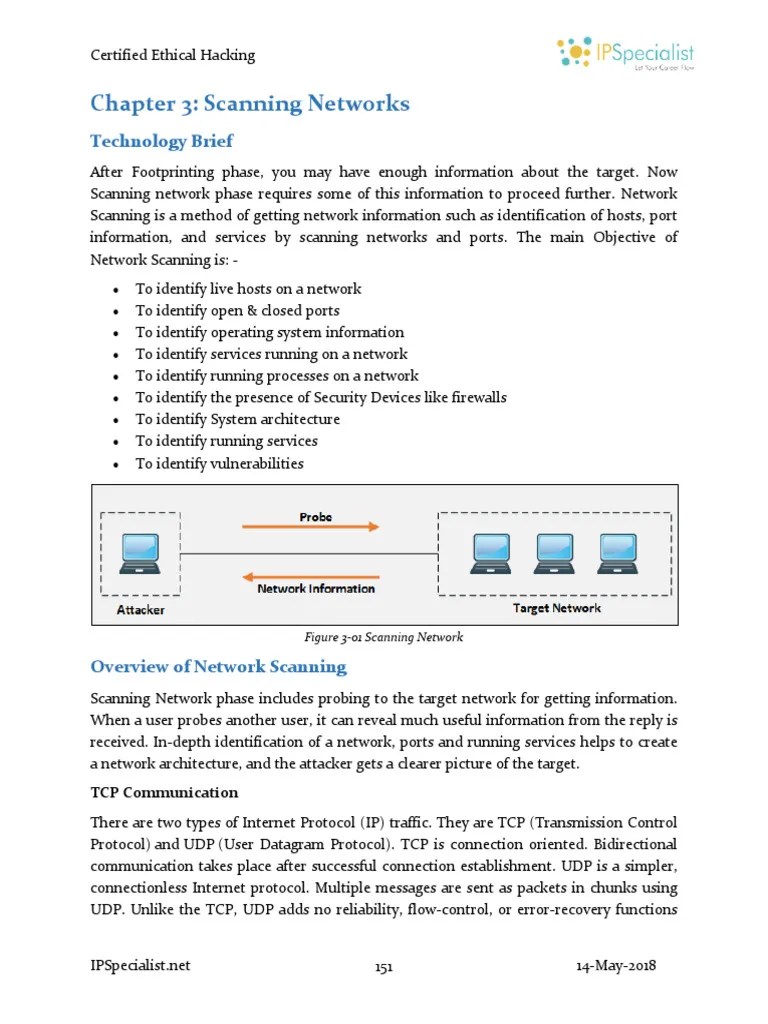 Chapter 3 Scanning Networks | PDF | Transmission Control Protocol ...
