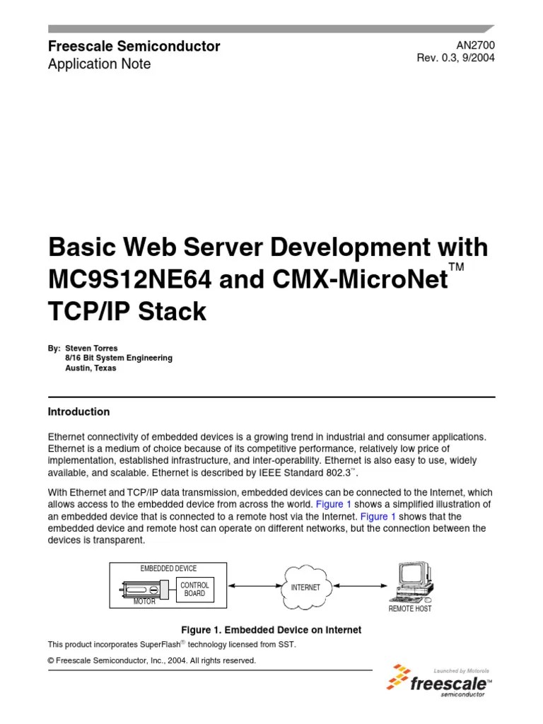 Basic Web Server Development | PDF | Computer Network | Ip Address