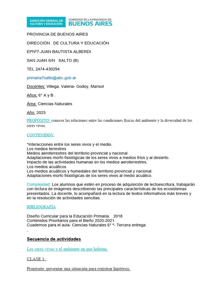 CS Nat 6to Los Seres Vivos 3era | PDF | Desierto | Antártida