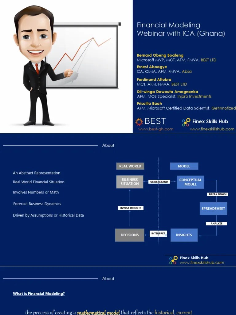 Financial Modeling Webinar With ICA | PDF | Financial Modeling ...