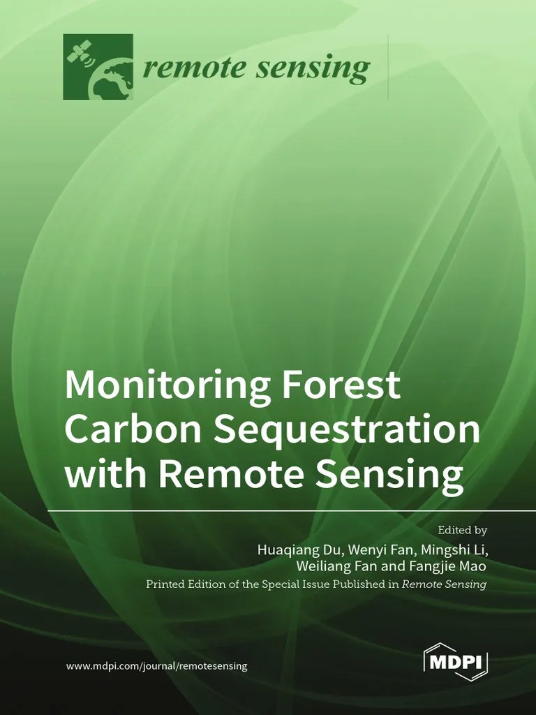 Forest Carbon Sequestration With Remote Sensing | PDF | Interferometry ...