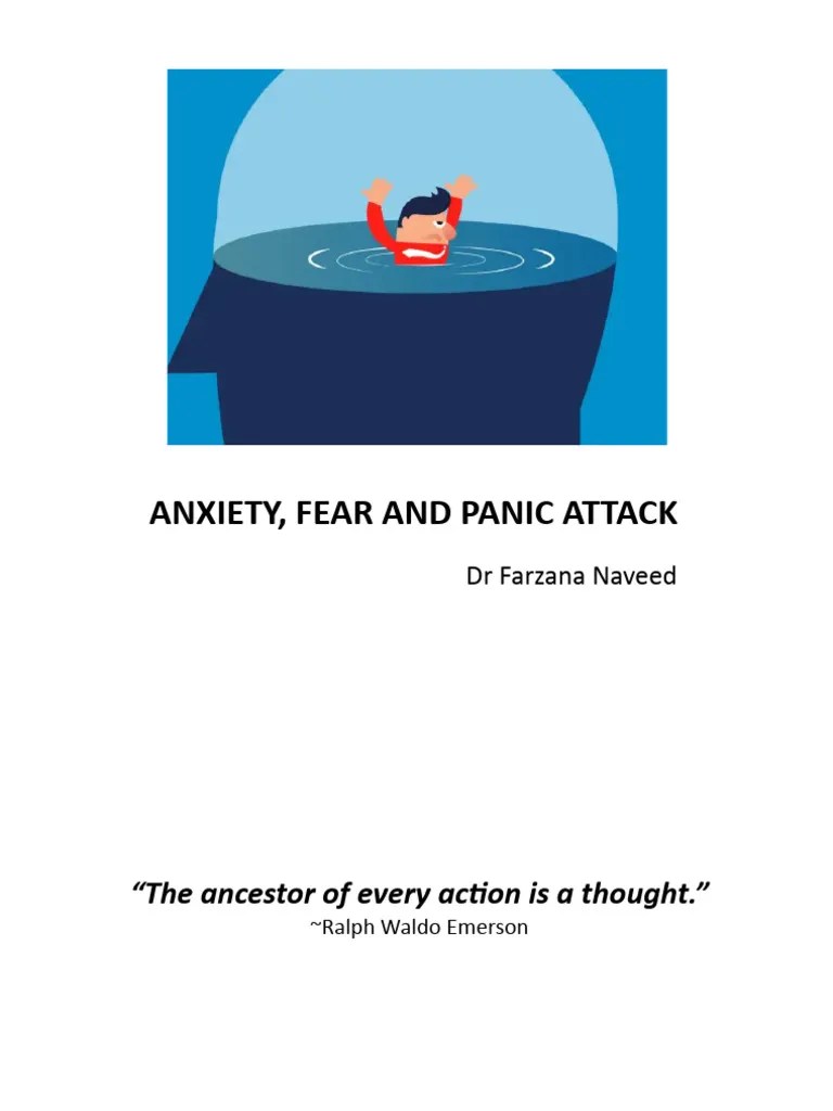 Anxiety,panic Attack | PDF