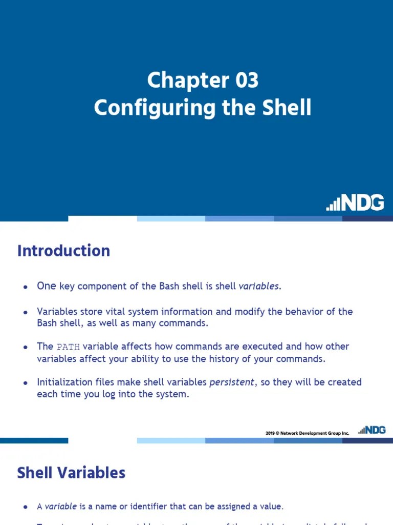 Configuring The Shell | PDF | Computer Architecture | Computer Science