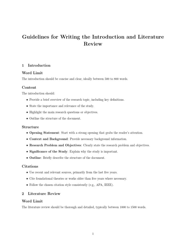 IEEE Format | PDF | Citation | Literature Review