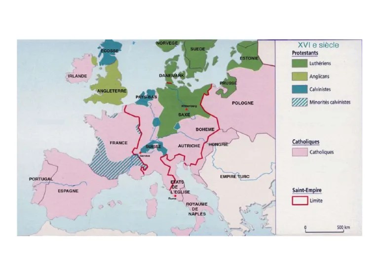 Carte Histoire Humanisme, Renaissance, Réformes Religieuses | PDF