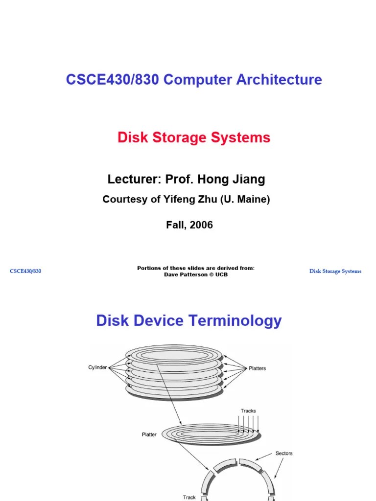 Disk Storage Systems 2 | PDF | Hard Disk Drive | Disk Storage
