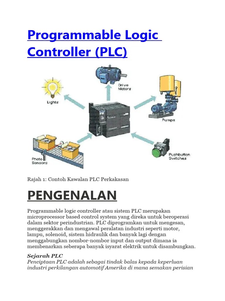 PENGENALAN Programmable Logic Controller | PDF | Bisnis | Komputer
