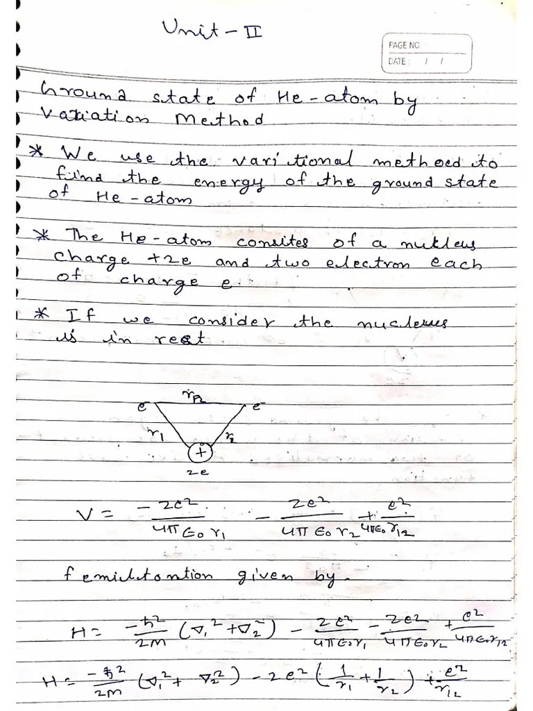 Physics Sem2 Paper 1 Unit 2 | PDF