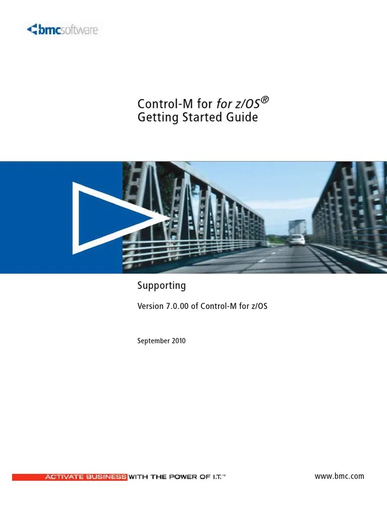 Control-M For ZOS - 2 Getting Started Guide | PDF | Trademark ...