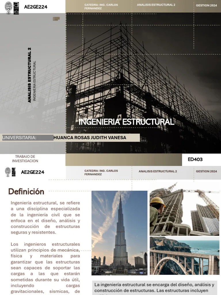 Analisis Estructural 2 | PDF | Ingeniería Estructural | Ingeniería