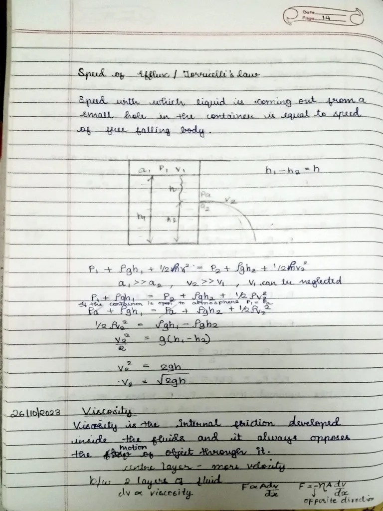 Mechanical Properties Of Fluids 2 | PDF