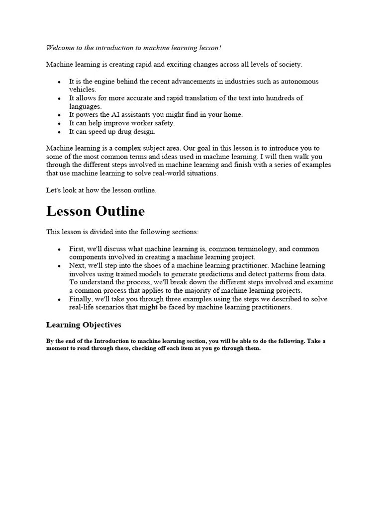 Aws ML | PDF | Machine Learning | Errors And Residuals