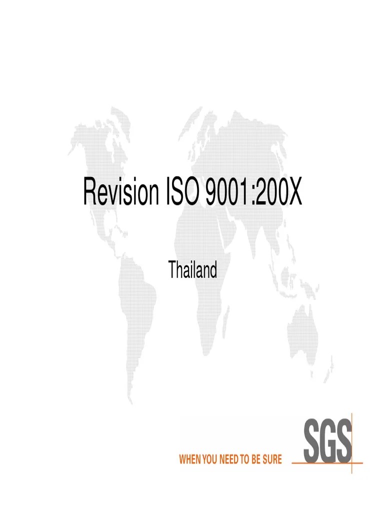 New Revision ISO 9001-DIS | PDF | Verification And Validation | Iso 9000