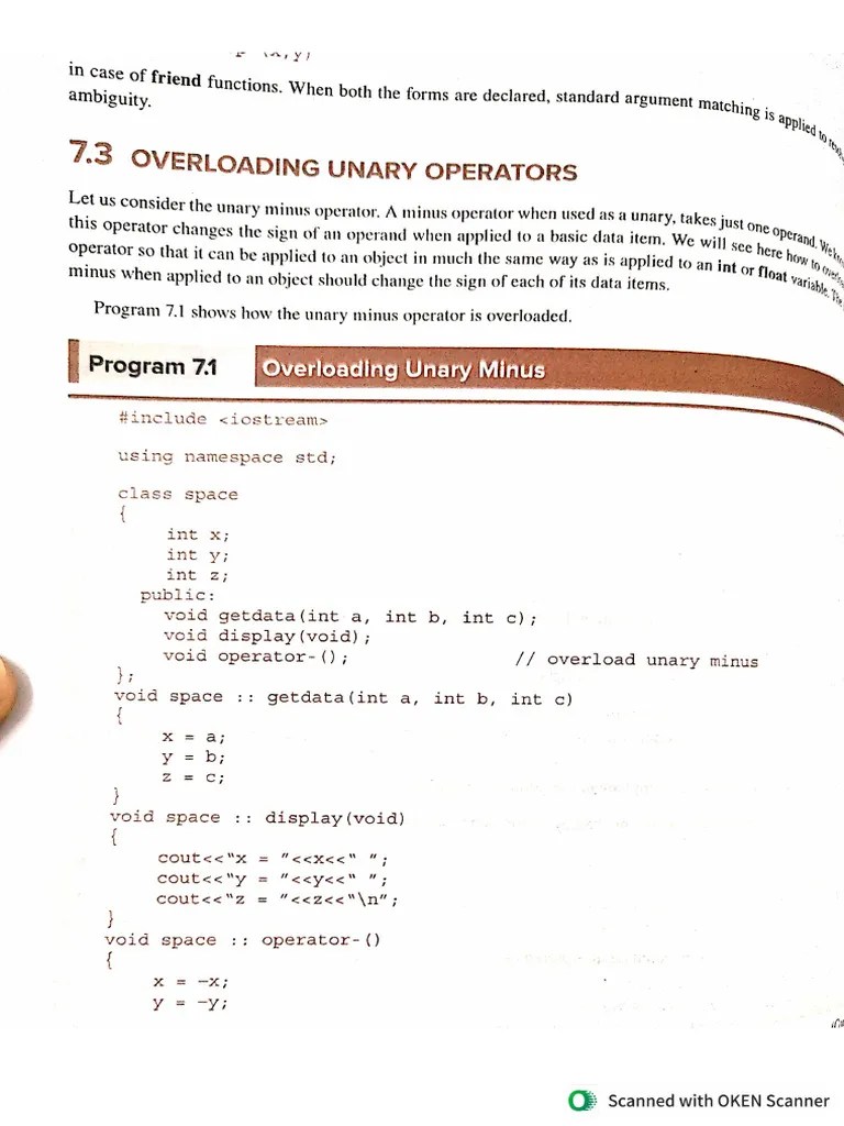 Operator Overloading | PDF