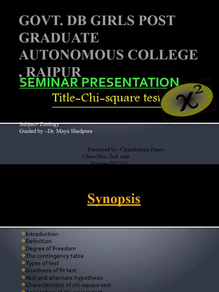 Chi Square Test | PDF | Chi Squared Test | Statistical Hypothesis Testing