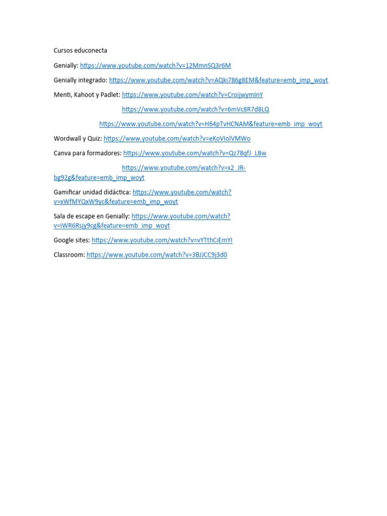 Cursos Educonecta | PDF | Computers