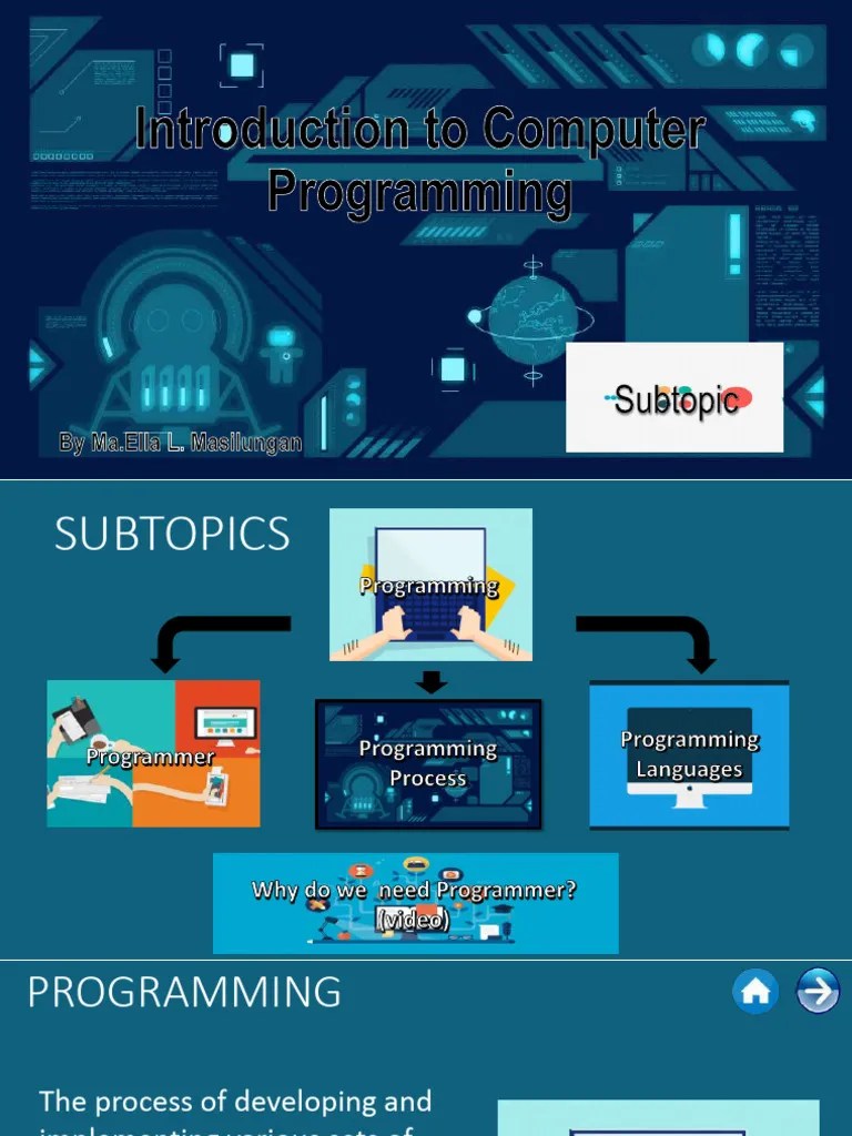 Introductiontocomputerprogramming | PDF | Computers