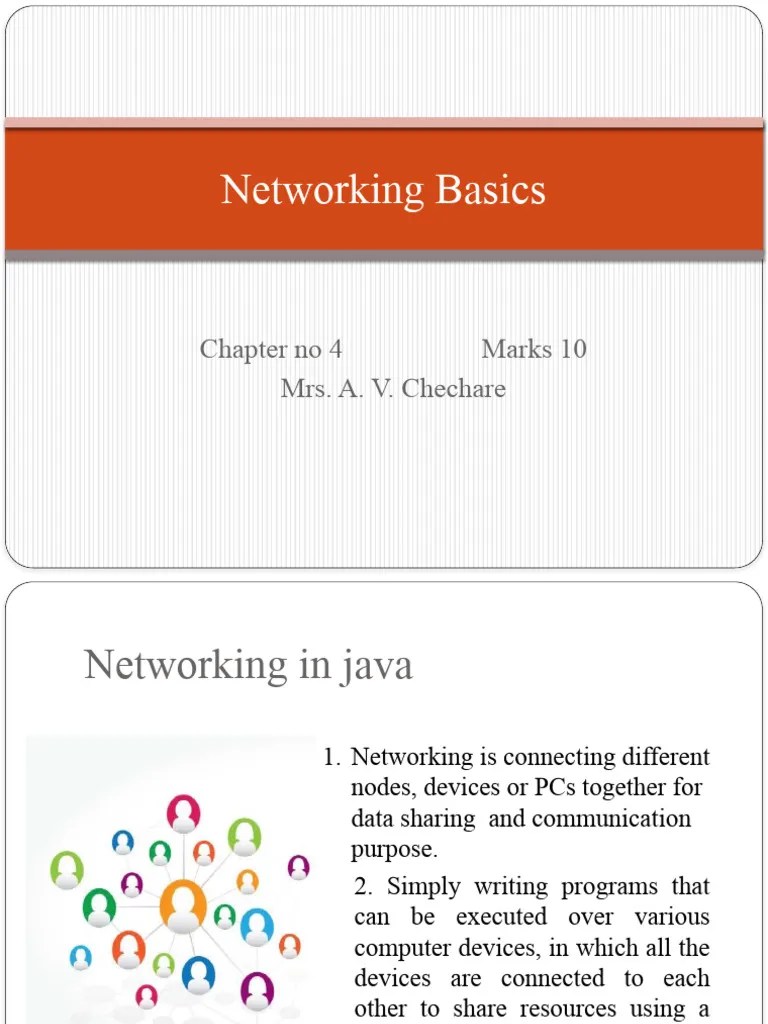 Networking Basics1 | PDF | Port (Computer Networking) | Ip Address