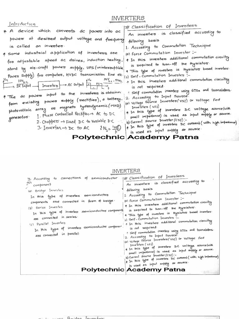 Inverter | PDF