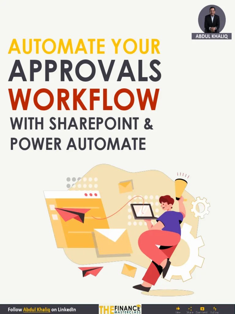 Automating Approvals Workflow With MS 365 | PDF | Share Point ...