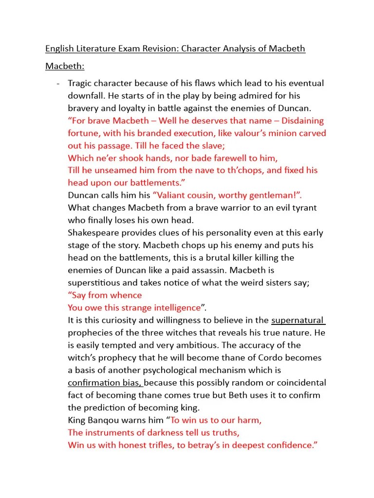 Macbeth Revision Day Slides 2 Pdf - Best Sunset Arts in 4K