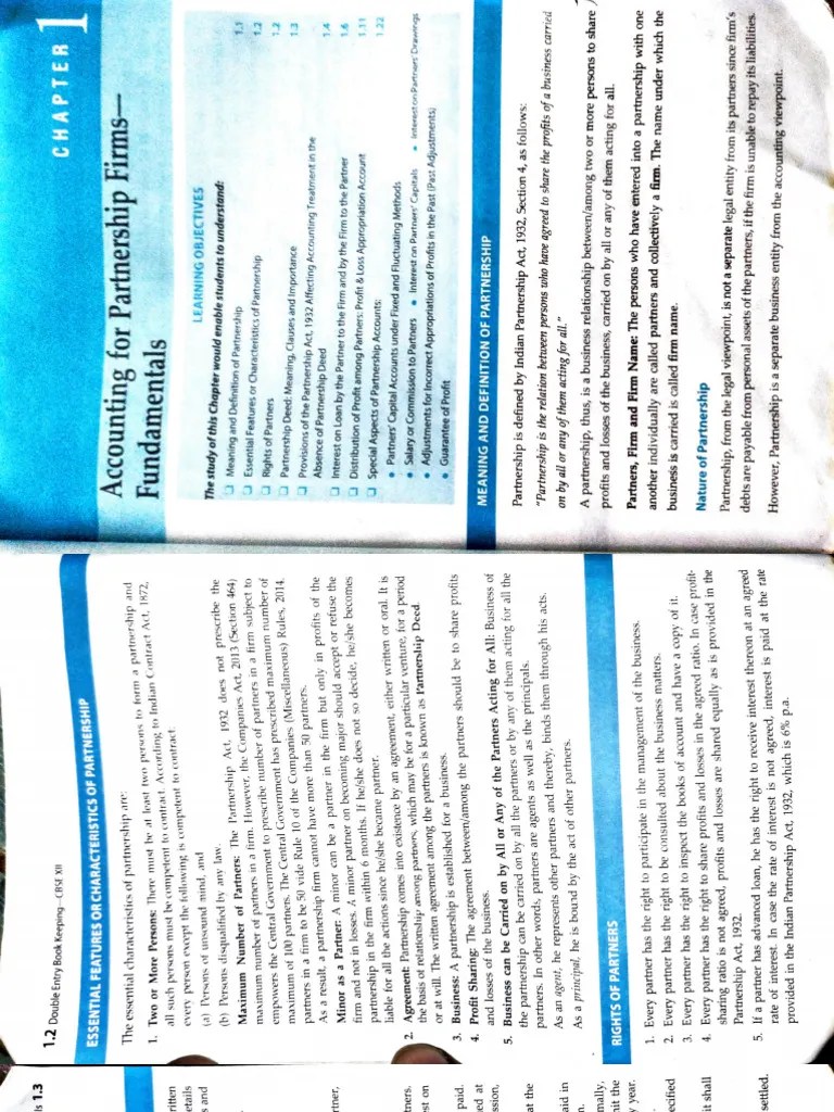 Accounting Chapter 1 Notes | PDF