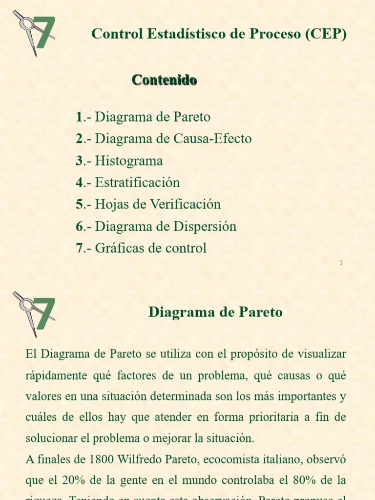 7 Herramientas De Calidad Y Mejoramiento | PDF | Histograma | Muestreo ...
