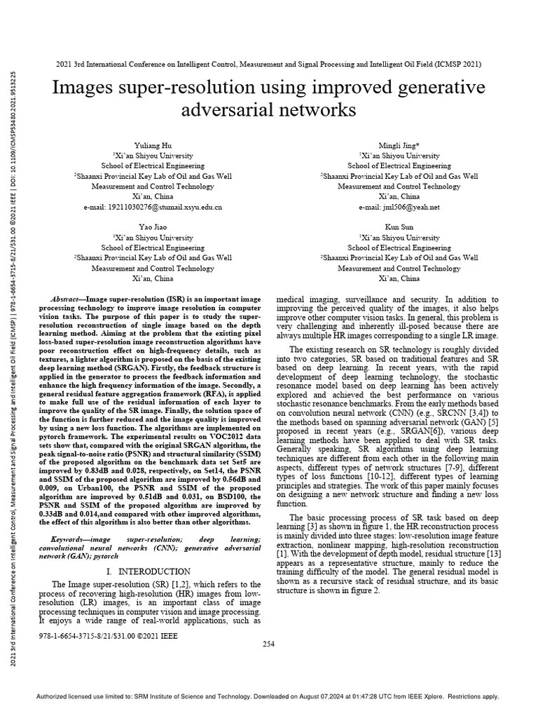Images_super-resolution_using_improved_generative_adversarial_networks ...