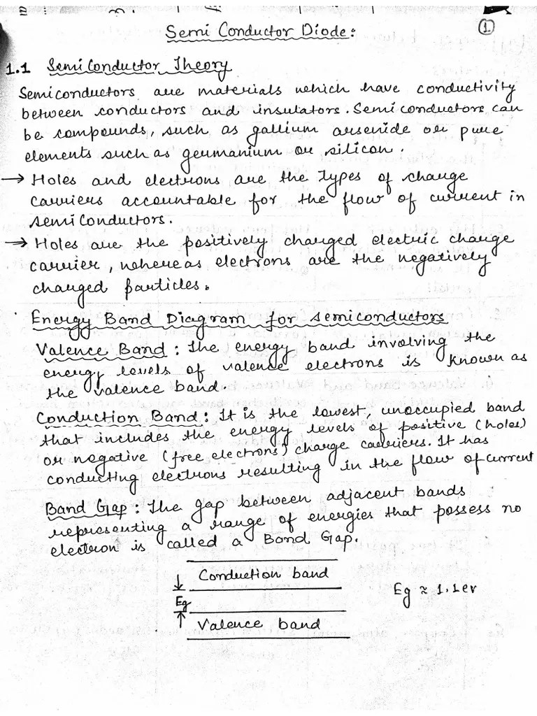 Unit1 Diode (Edc) | PDF