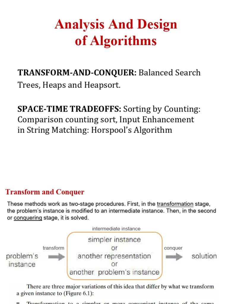 ADA Module 3 - Full | PDF | Applied Mathematics | Theoretical Computer ...