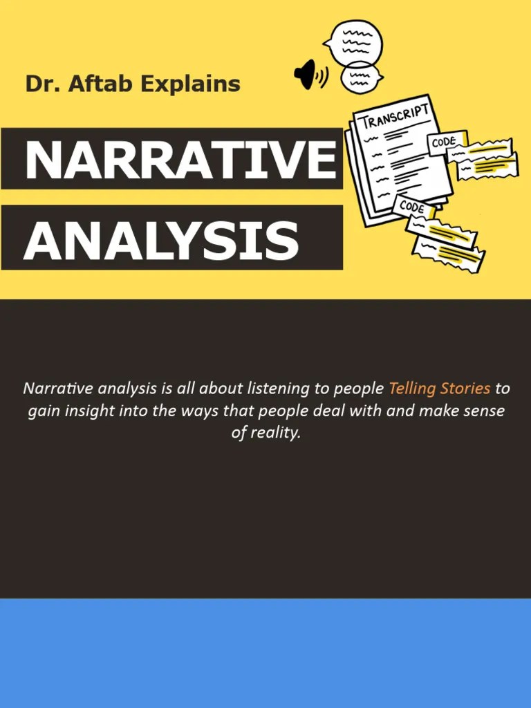 Narrative Analysis | PDF | Narrative | Qualitative Research