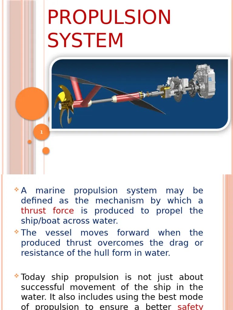 14 - Propulsion System | PDF | Marine Propulsion | Propeller