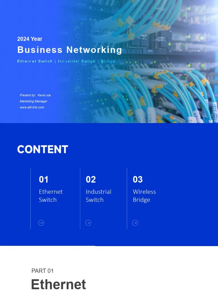 Business Networking Presentation | PDF | I Pv6 | Information And ...