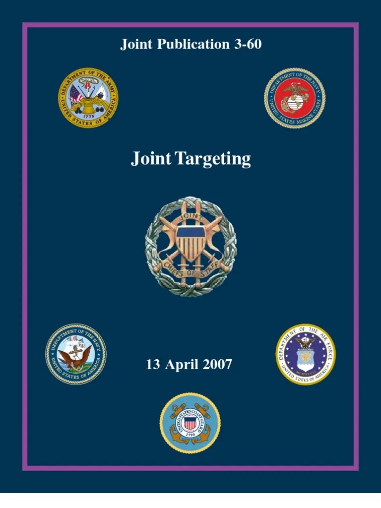 Joint Targeting | PDF | Command And Control | Close Air Support