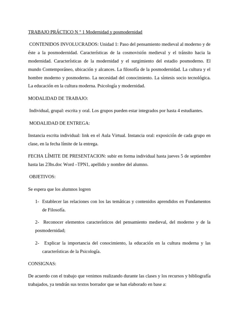 Consignas Trabajo PN1 2024 | PDF