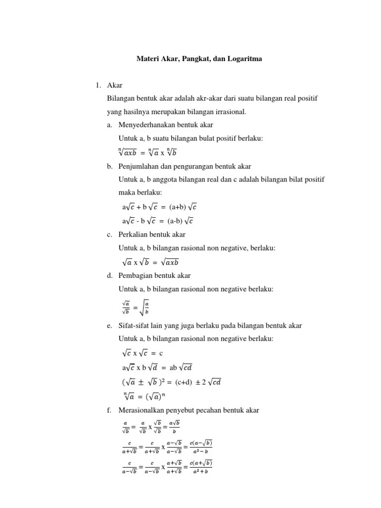 1,459 44 by archininja in jewelry by homemademodern in molds & casting by cheng concrete in molds & casting by instructables guides in molds & casting by martinbolton in decorating by hamishdudley in lighting by homemademodern in. Materi Akar Pangkat Dan Logaritma Pdf