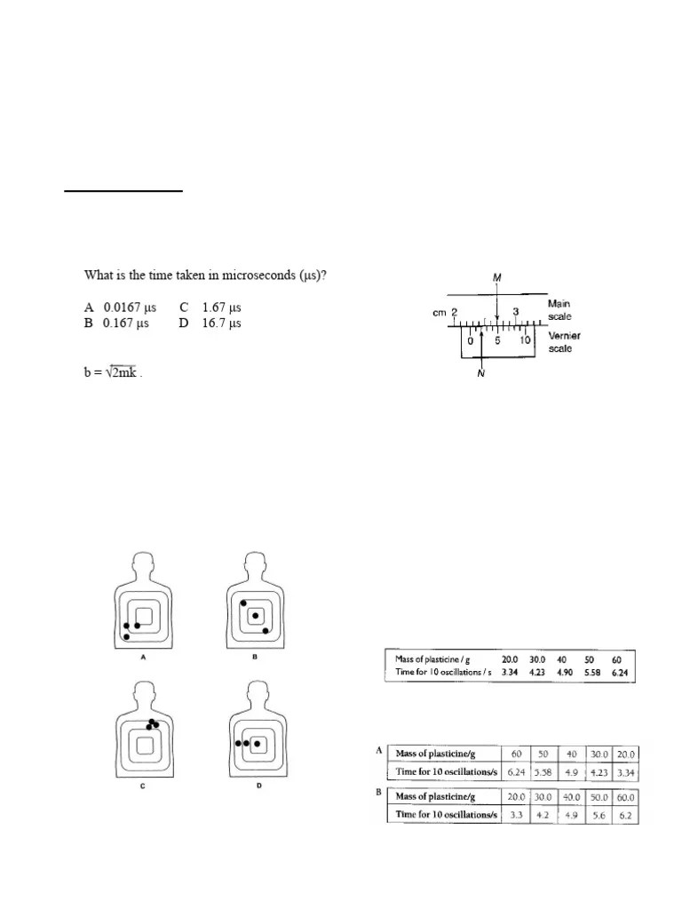 Form 4 Term 2 P1 2016 | PDF